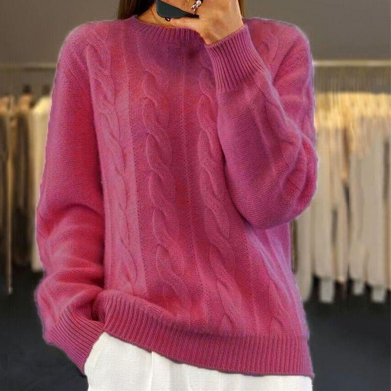 Sandrine | Pull ample et doux en maille souple